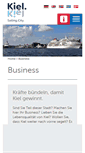 Mobile Screenshot of kiel-marketing.de